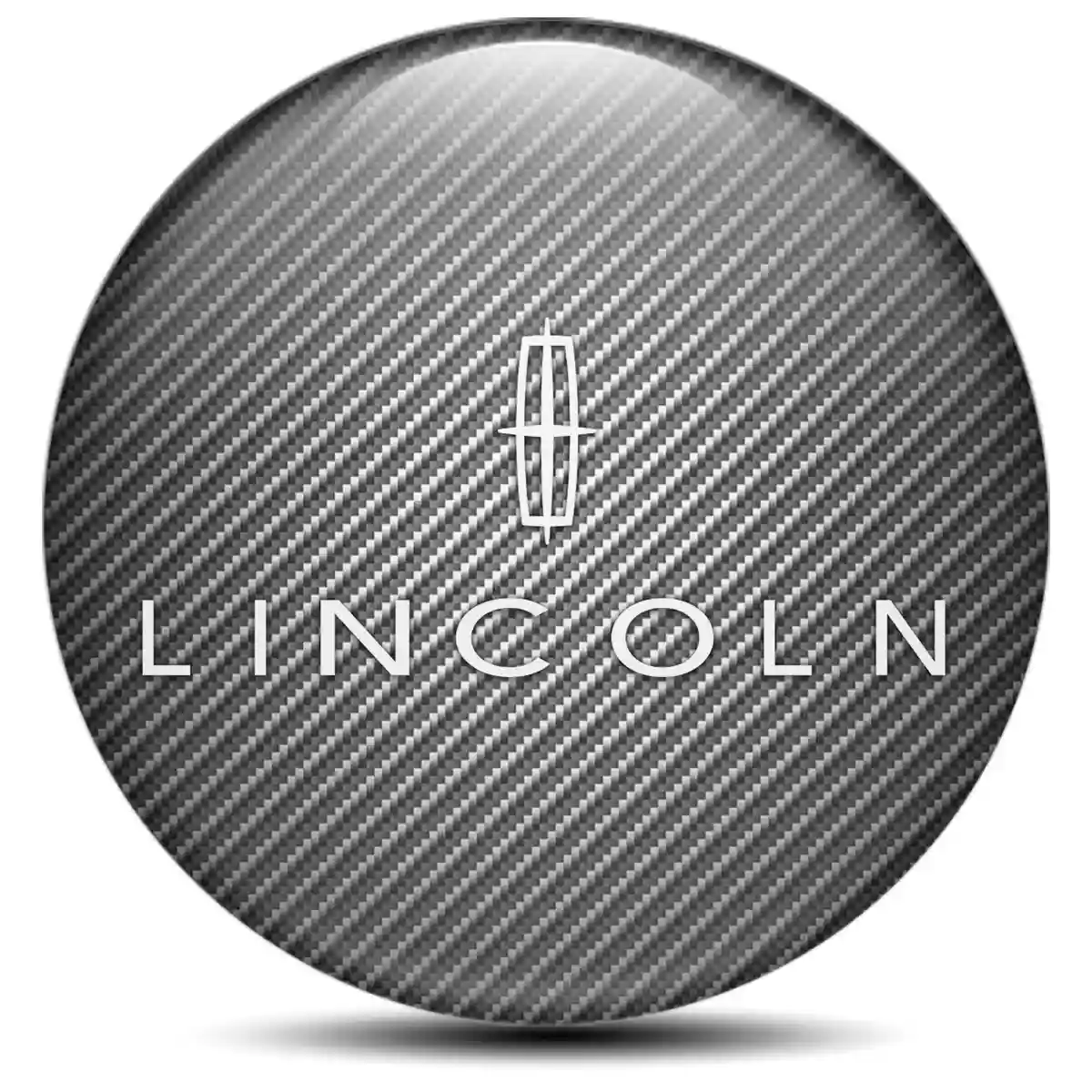 Lincoln Emblem Center Hup Cap Refined Design
