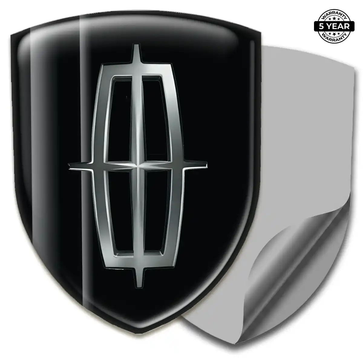 Lincoln Emblem Crest Refined Design
