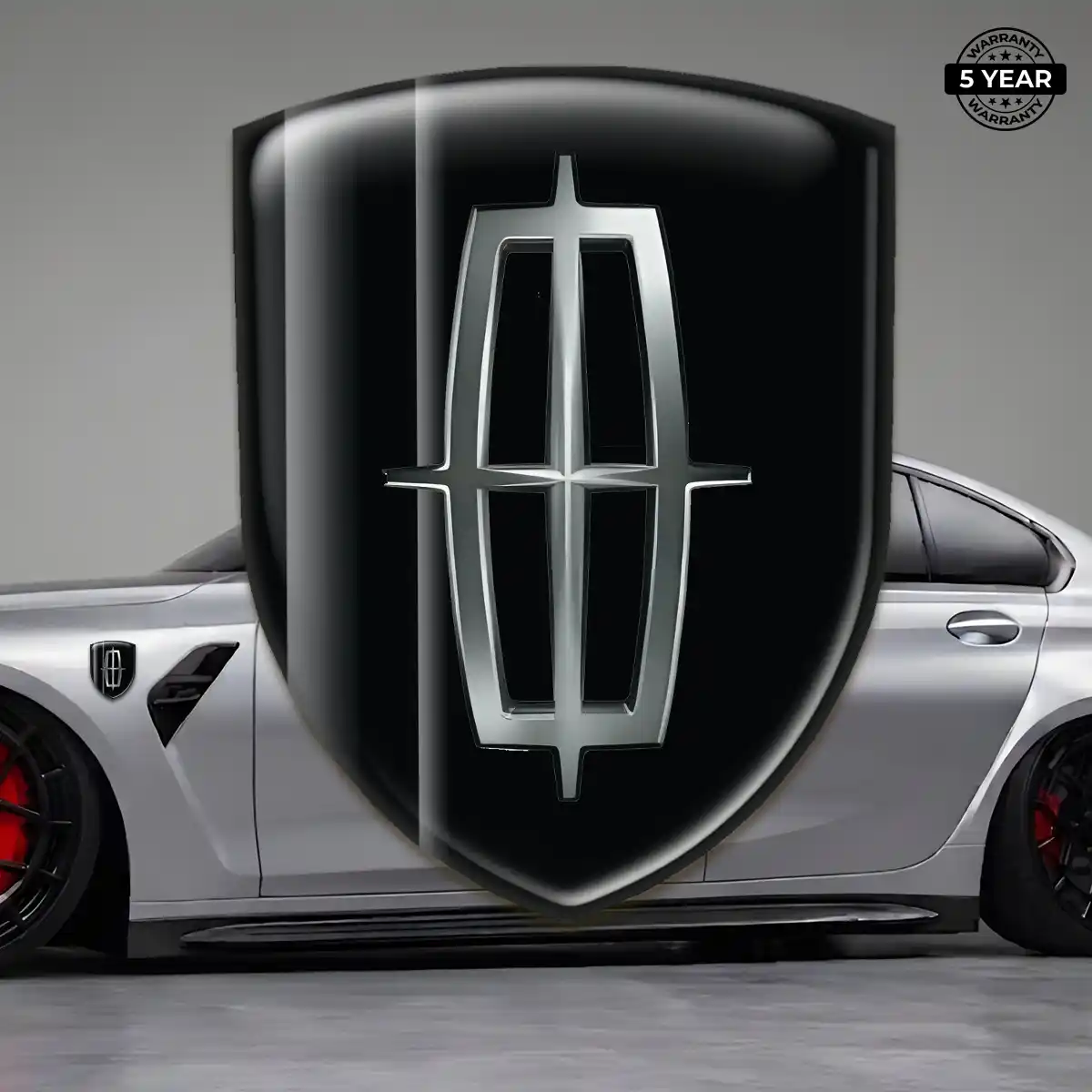 Lincoln Emblem Crest Refined Design