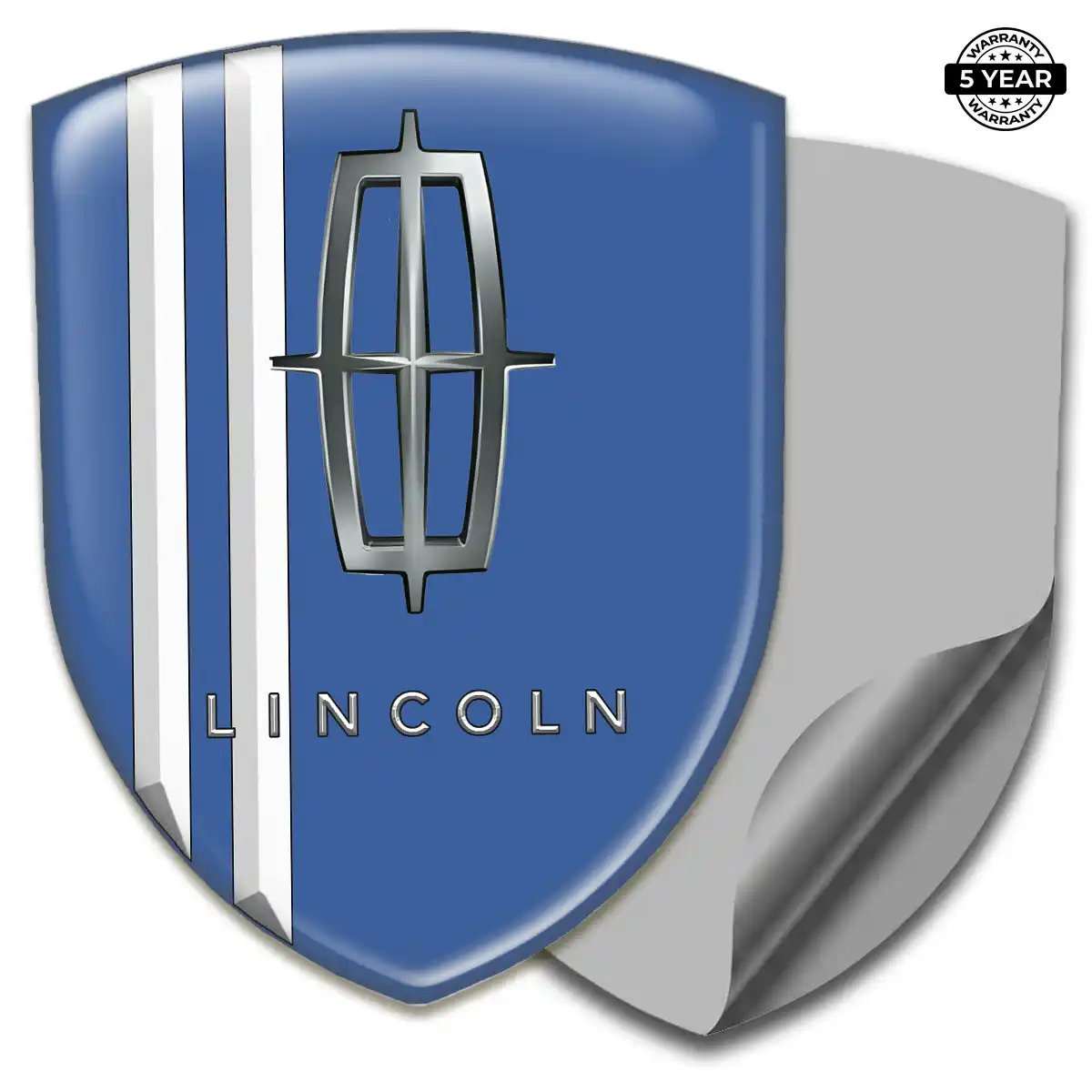Lincoln Emblem Crest Sleek Style