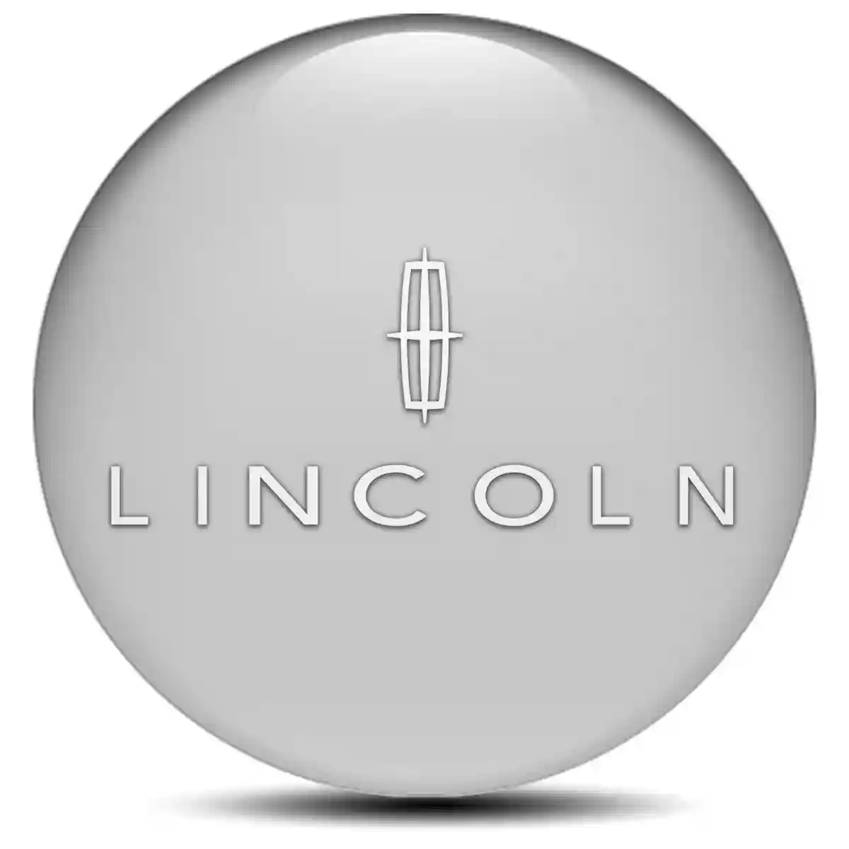 Lincoln Emblem Epoxy Self-Adhesive Refined Design