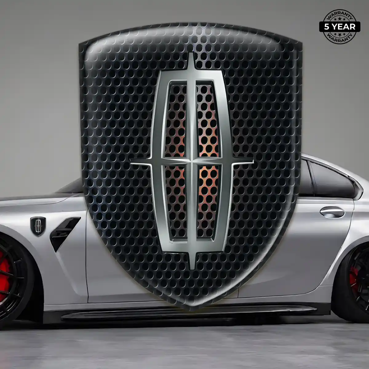 Lincoln Emblem Logo Badge Elite Finish