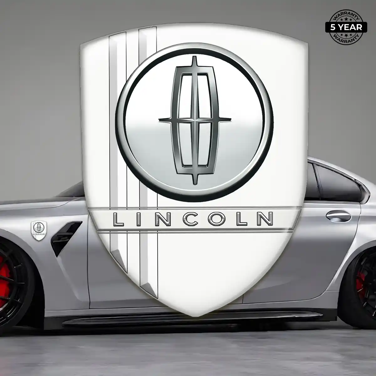 Lincoln Emblem Logo Sleek Style