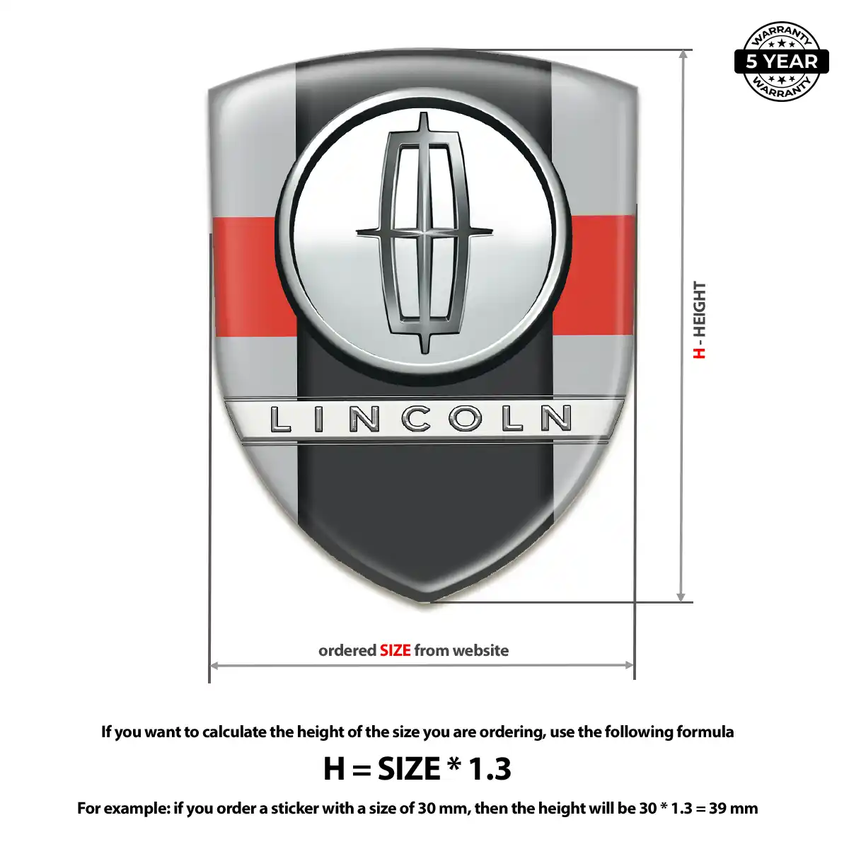 Lincoln Emblem Refined Design