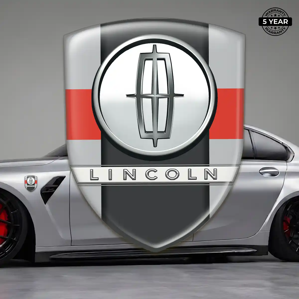Lincoln Emblem Refined Design