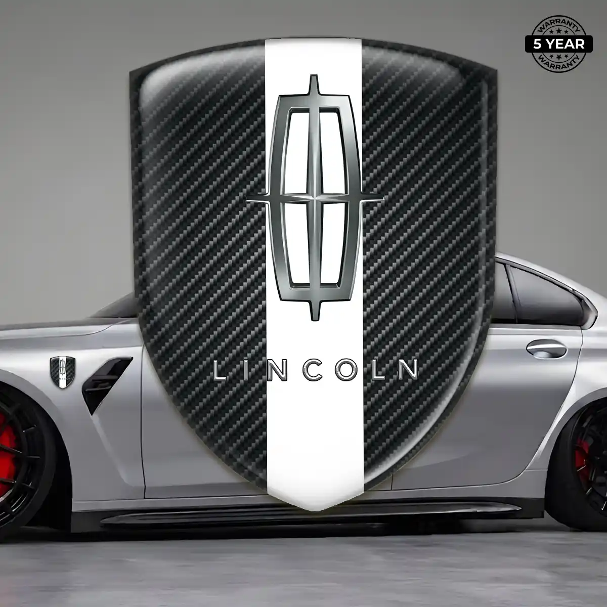 Lincoln Emblem Shield Elite Finish