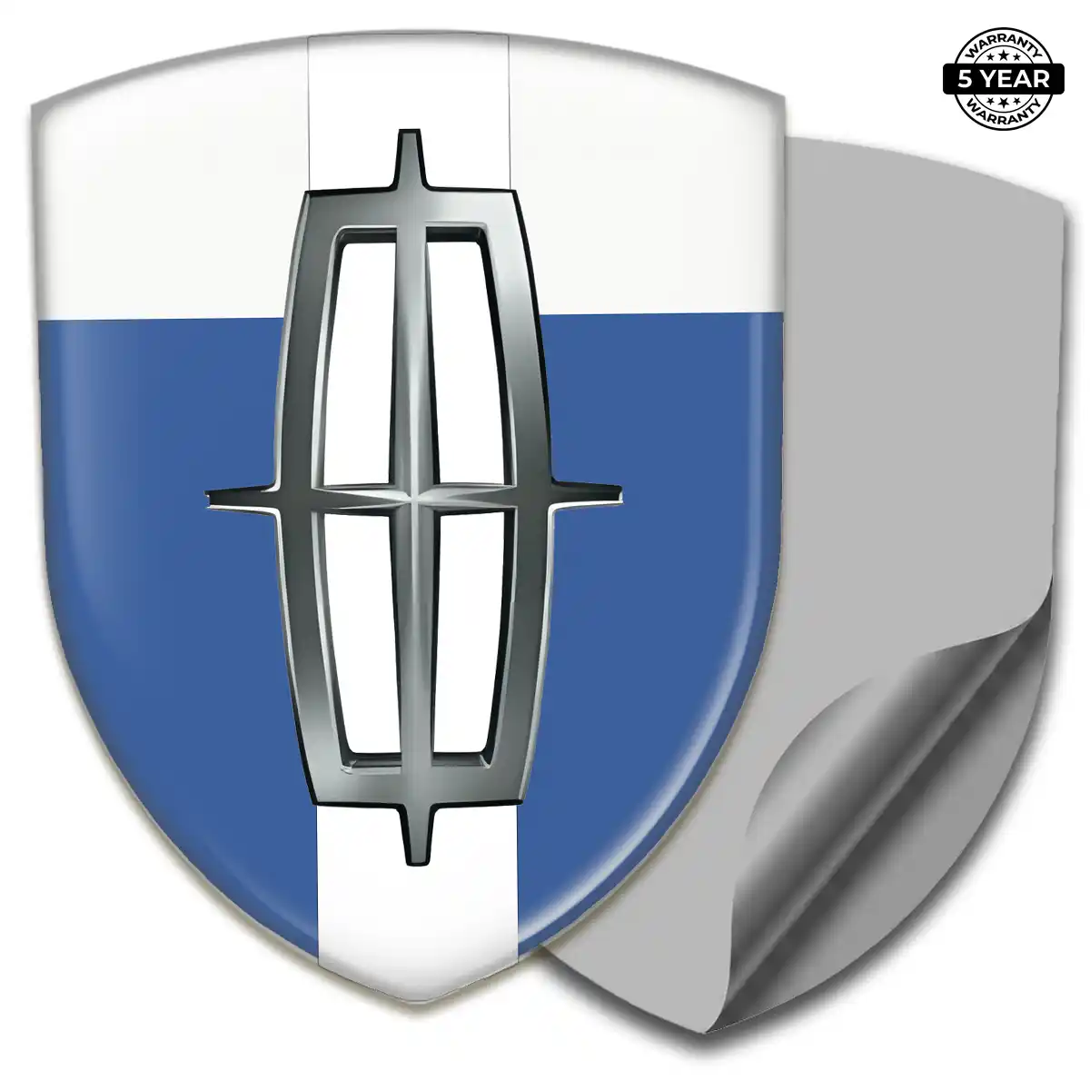 Lincoln Emblem Shield Sleek Style