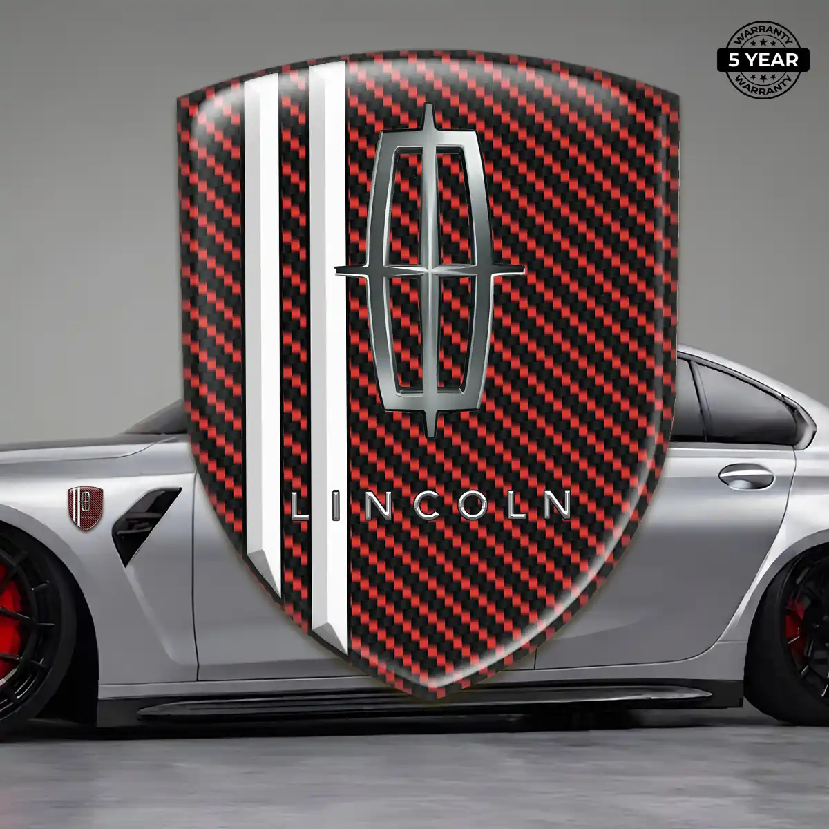 Lincoln Emblem Silicone Sleek Style