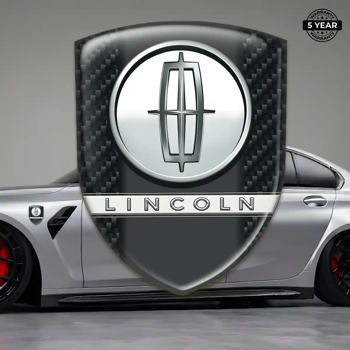 Lincoln Emblem Sleek Style