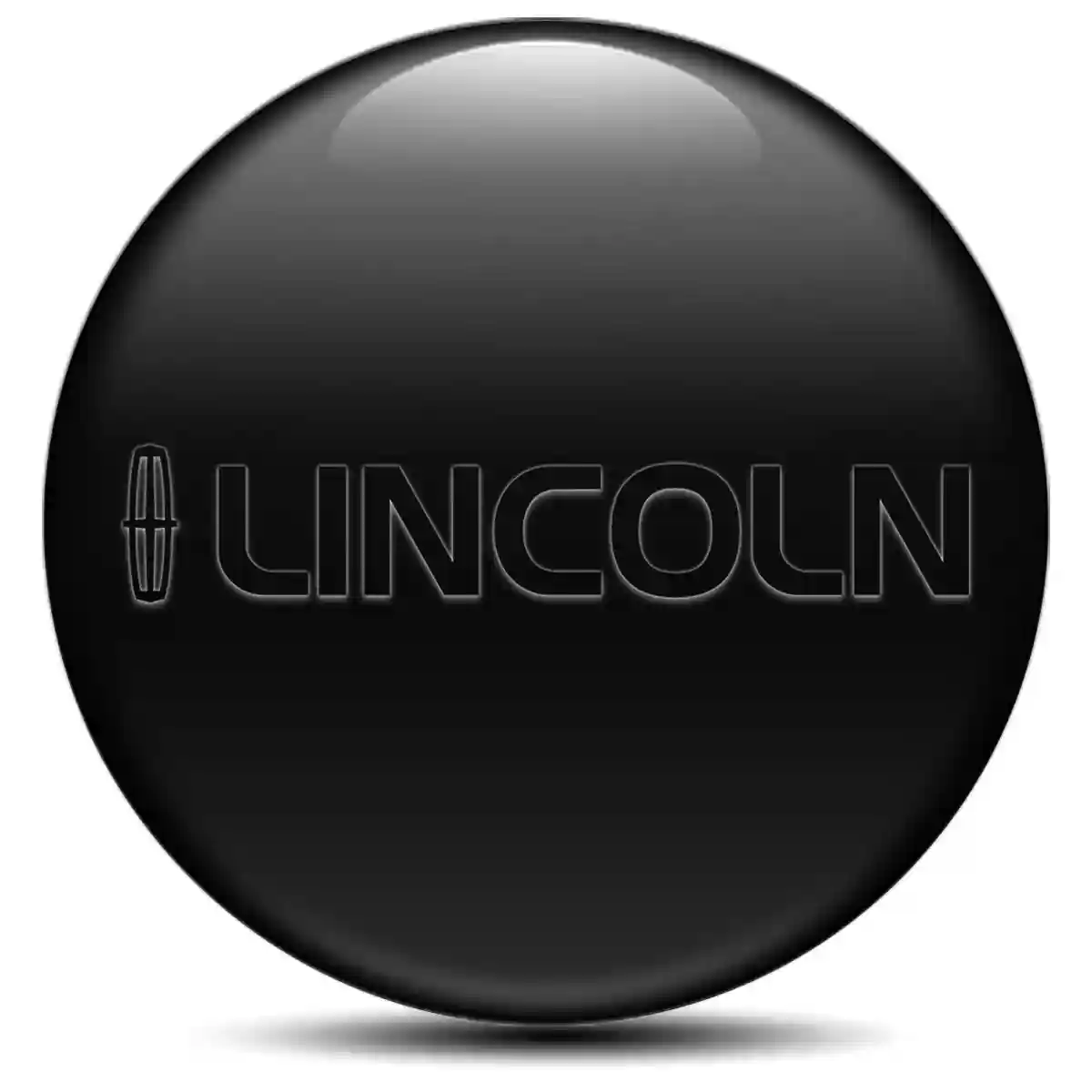 Lincoln Emblem Wheel Center Caps Refined Design