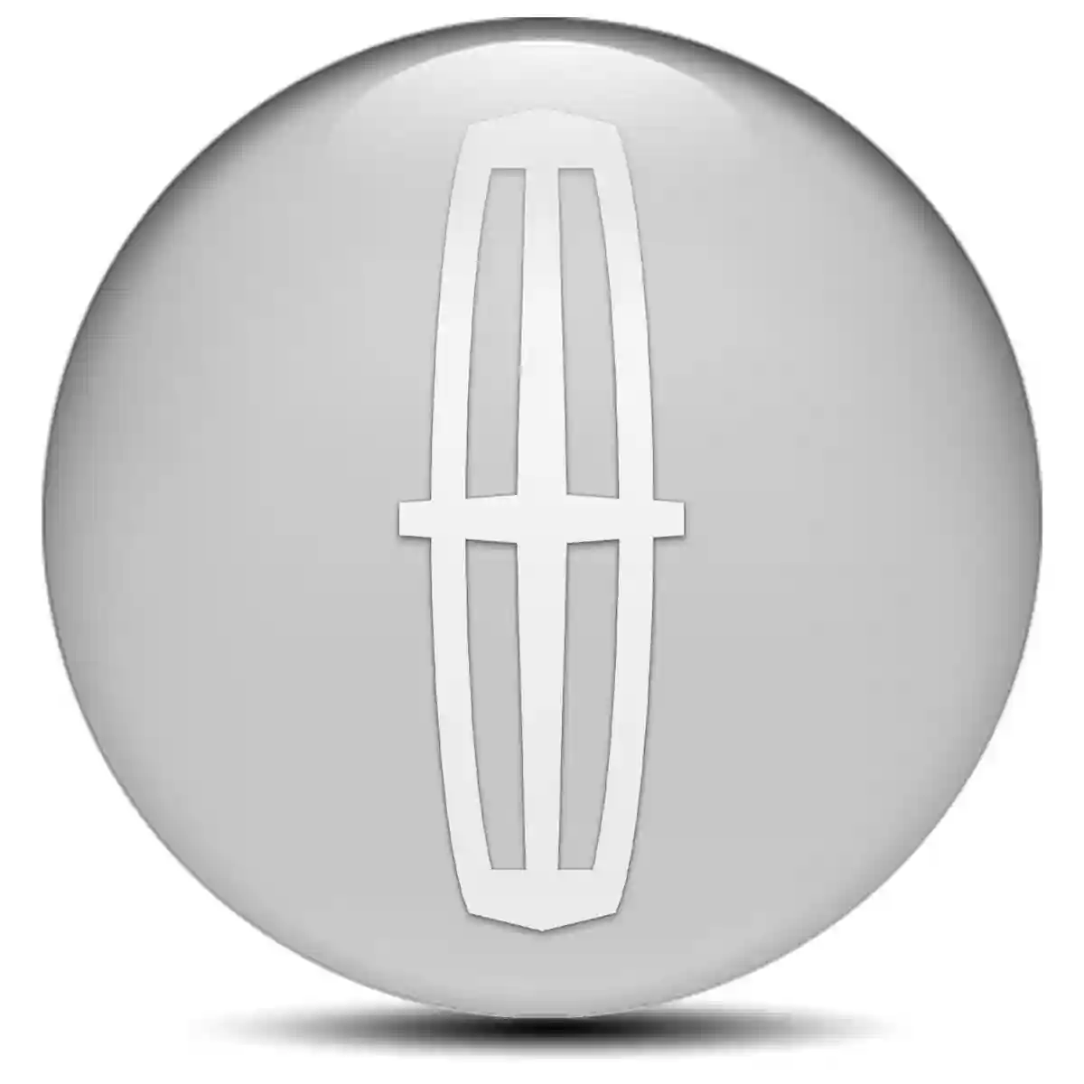 Lincoln Emblem Wheel Center Caps Self-Adhesive Sleek Style