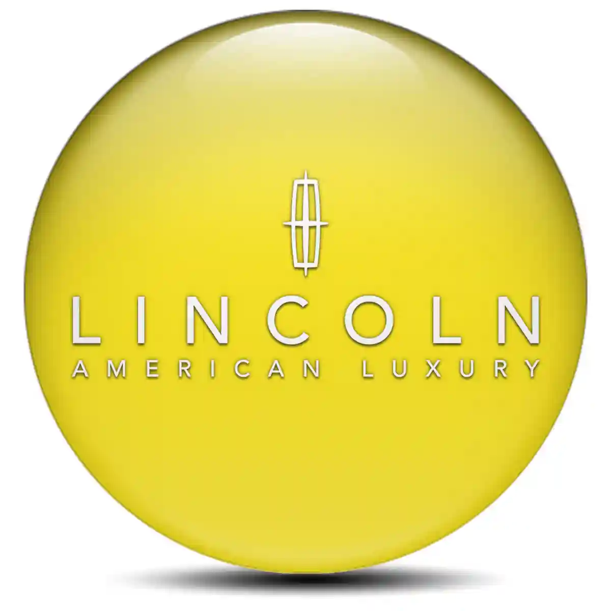 Lincoln Epoxy Sticker Sleek Style