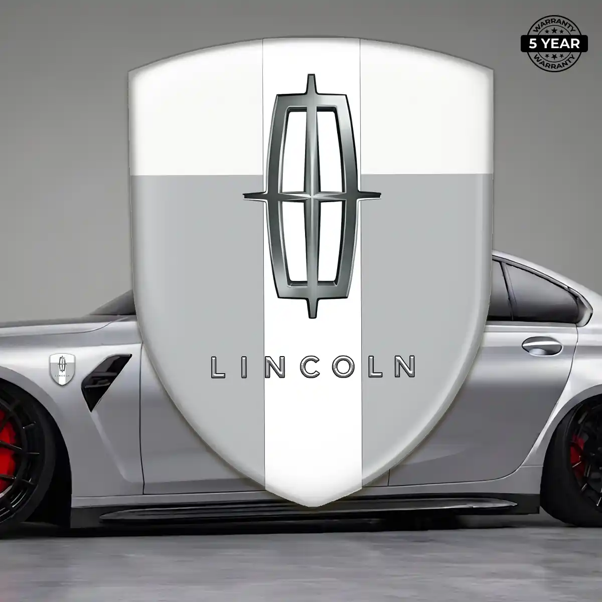 Lincoln Gel Badge Sticker Elite Finish
