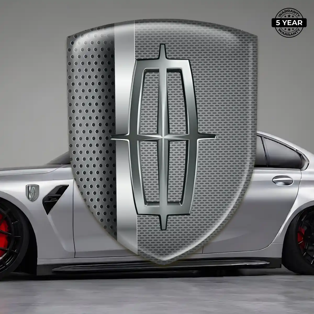 Lincoln Gel Emblem Sticker Elite Finish