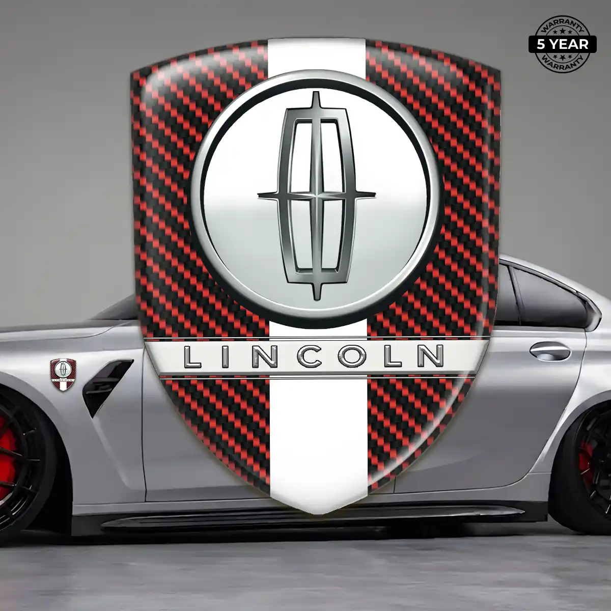 Lincoln Logo Badge Elite Finish
