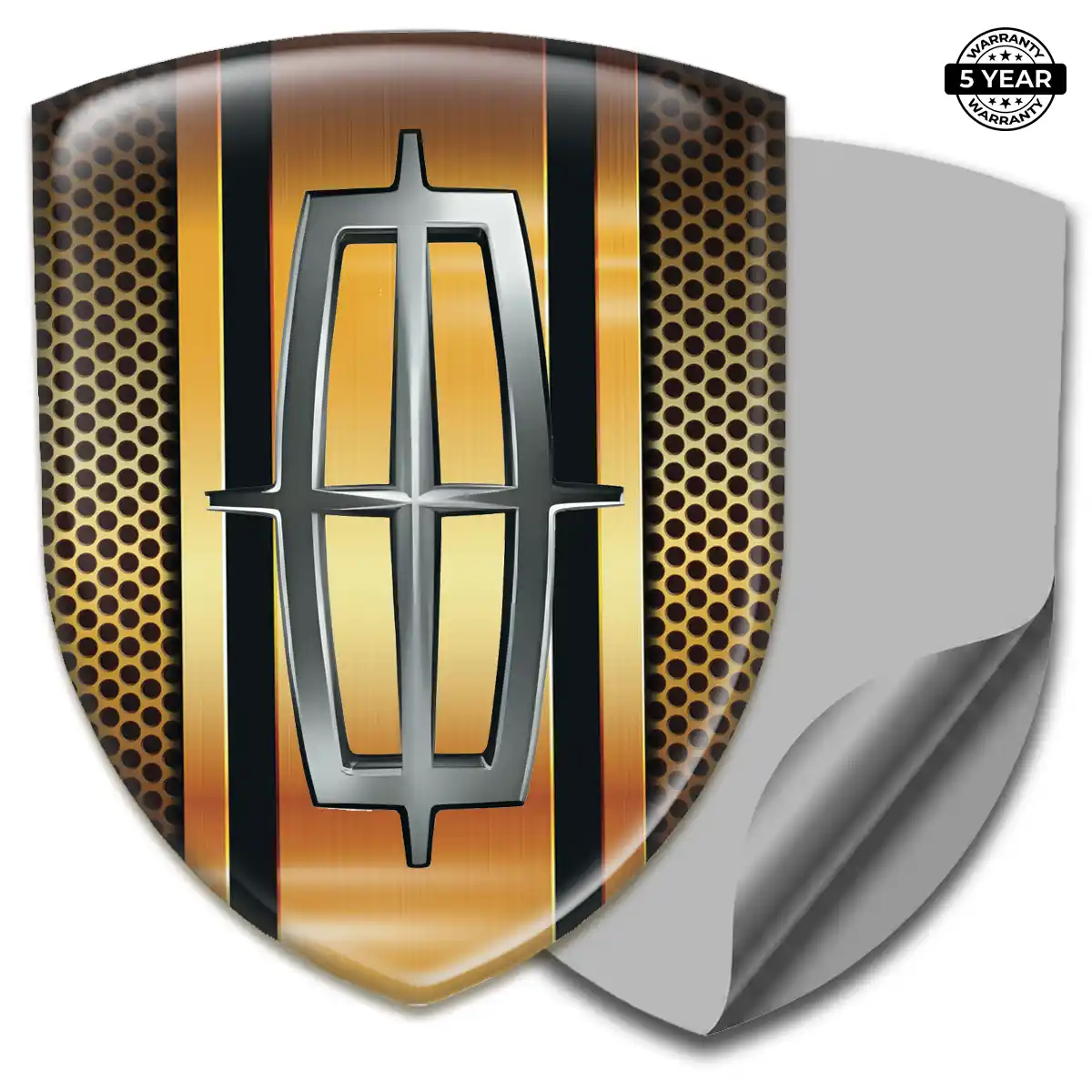 Lincoln Logo Badge Refined Design