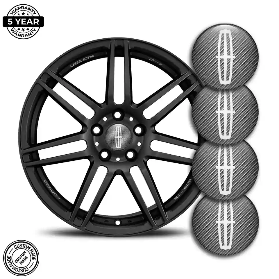 Lincoln Logo Silicone Badge Refined Design