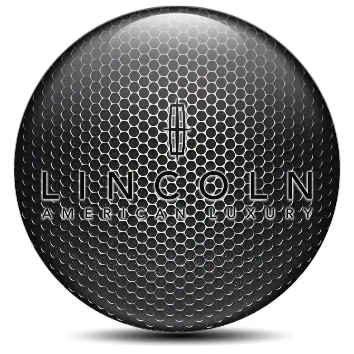 Lincoln Logo Sticker Refined Design