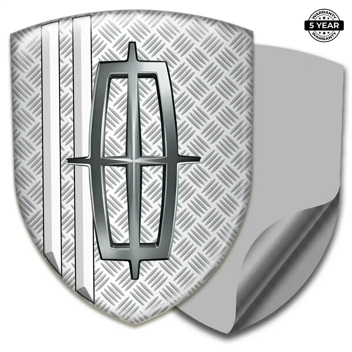 Lincoln Resin Badge Sticker Refined Design