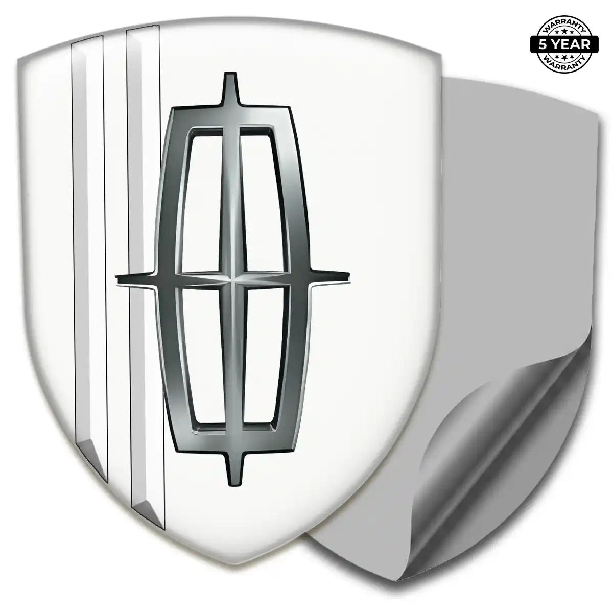 Lincoln Self Adhesive Emblem Sticker Sleek Style