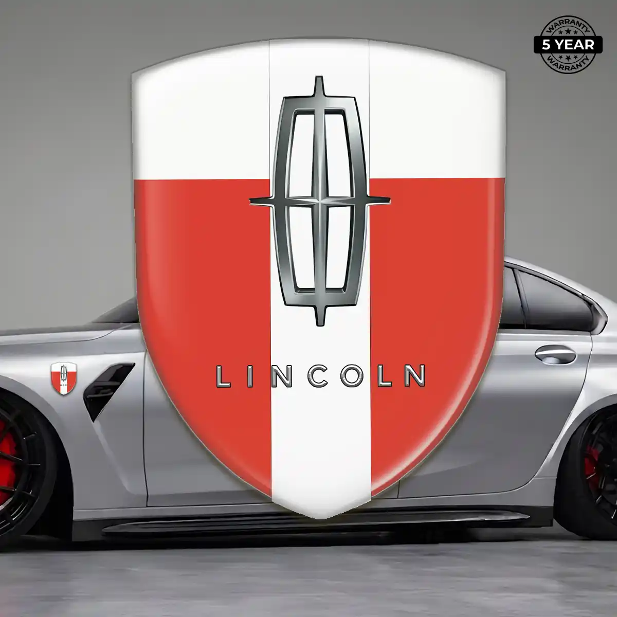 Lincoln Silicone Badge Elite Finish