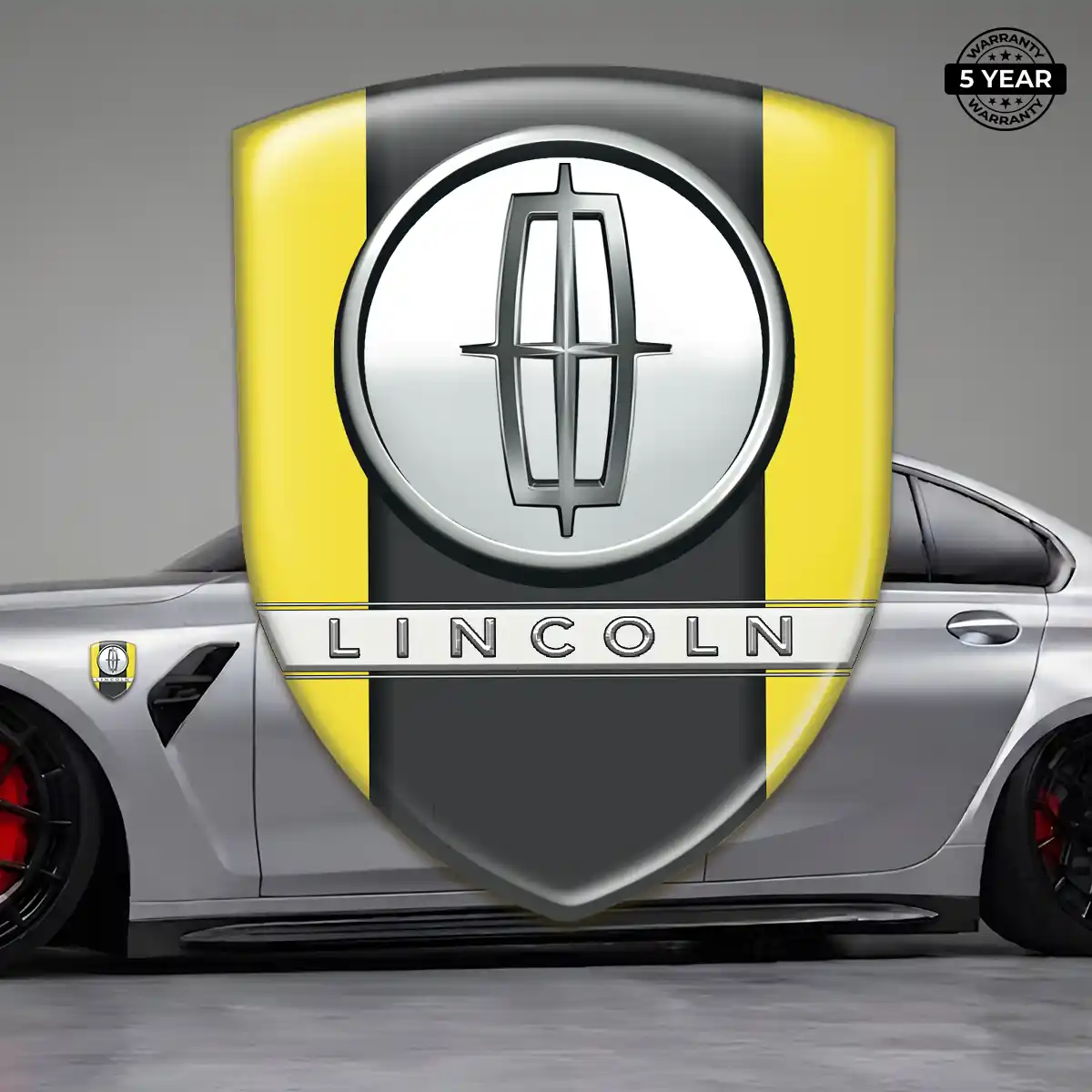 Lincoln Sticker Refined Design
