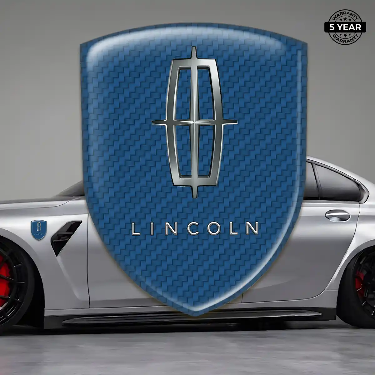 Lincoln Vehicle Logo Sticker Sleek Style