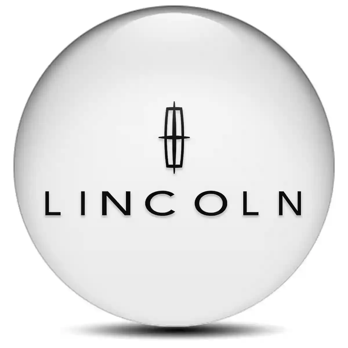 Lincoln Wheel Emblem Self-Adhesive Sleek Style