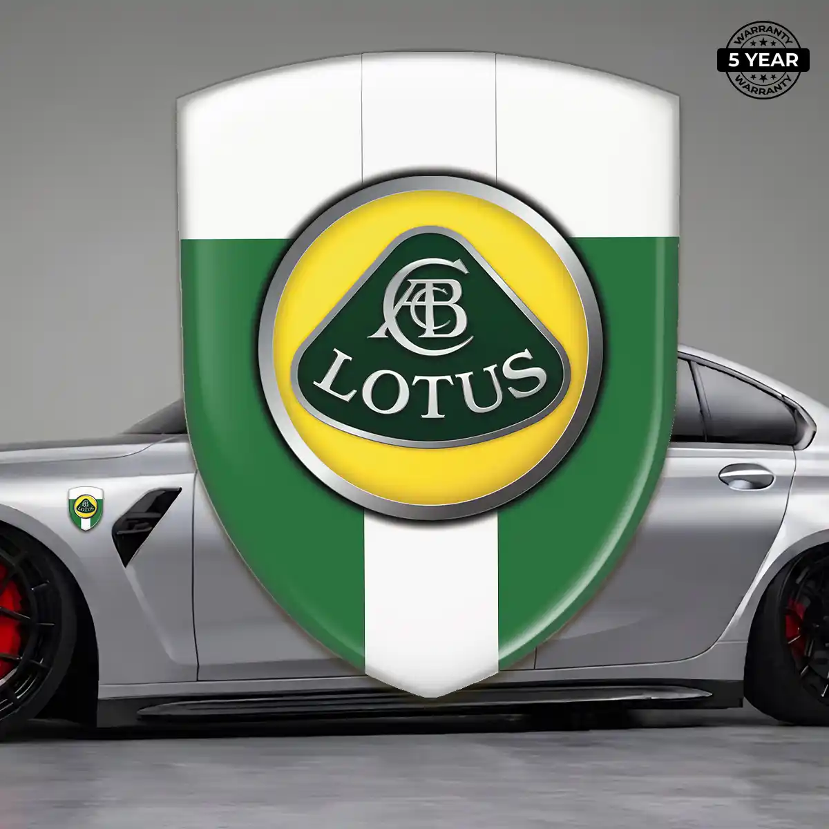 Lotus 3D Badge Sticker Deluxe Edition