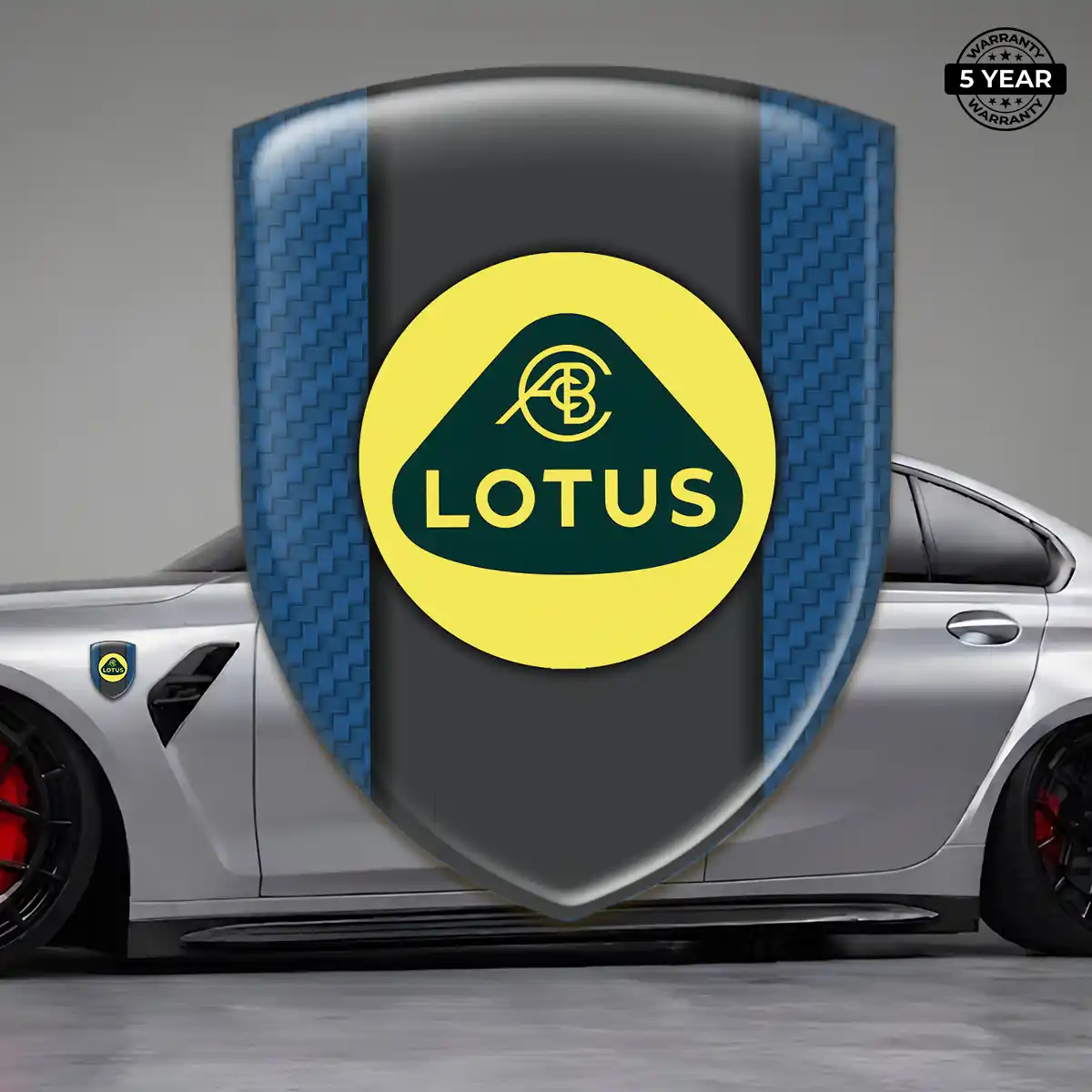 Lotus 3D Badge Sticker Elite Edition