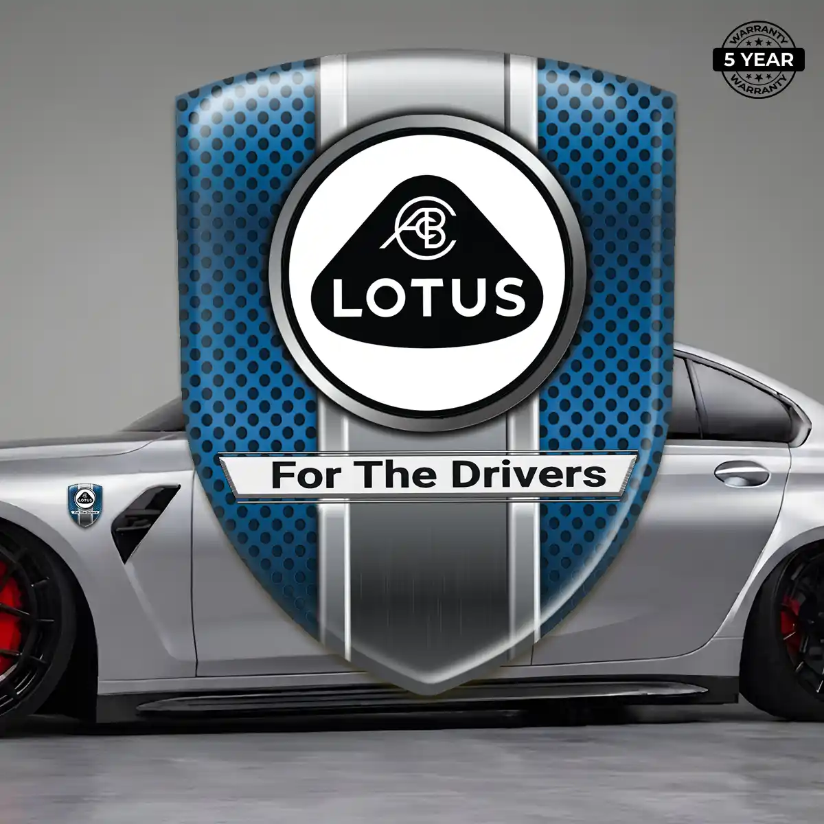 Lotus 3D Badge Sticker Noble Edition