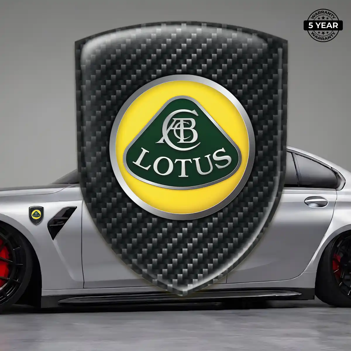 Lotus 3D Badge Sticker Outer Style