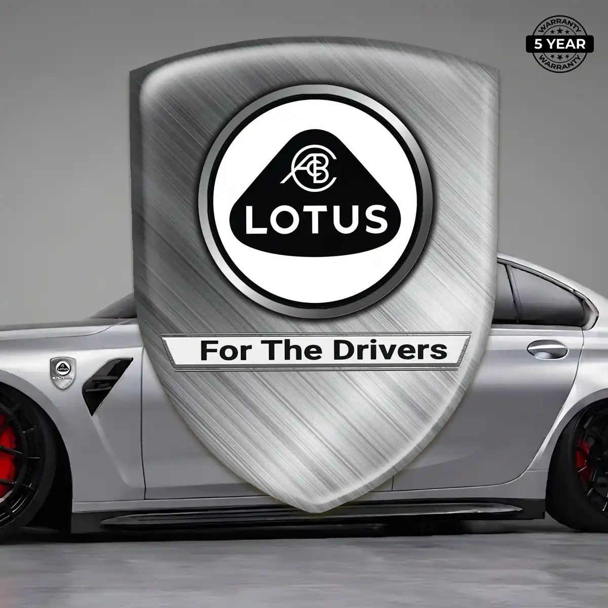 Lotus 3D Badge Sticker Prime Quality