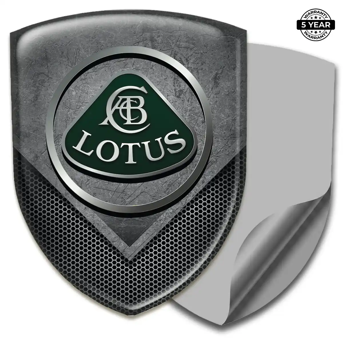 Lotus 3D Badge Sticker Signature Grade
