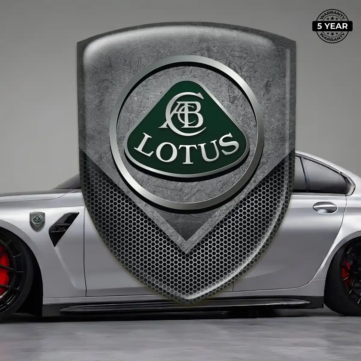 Lotus 3D Badge Sticker Signature Grade