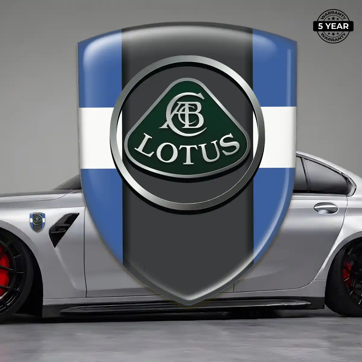 Lotus 3D Badge Sticker Superior Craft