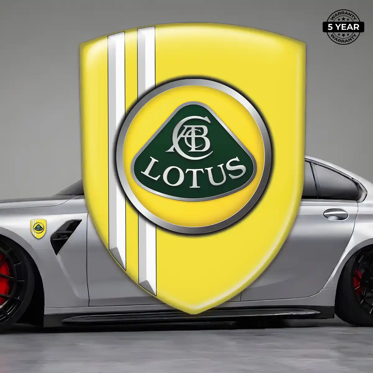 Lotus 3D Domed Sticker Elite Edition