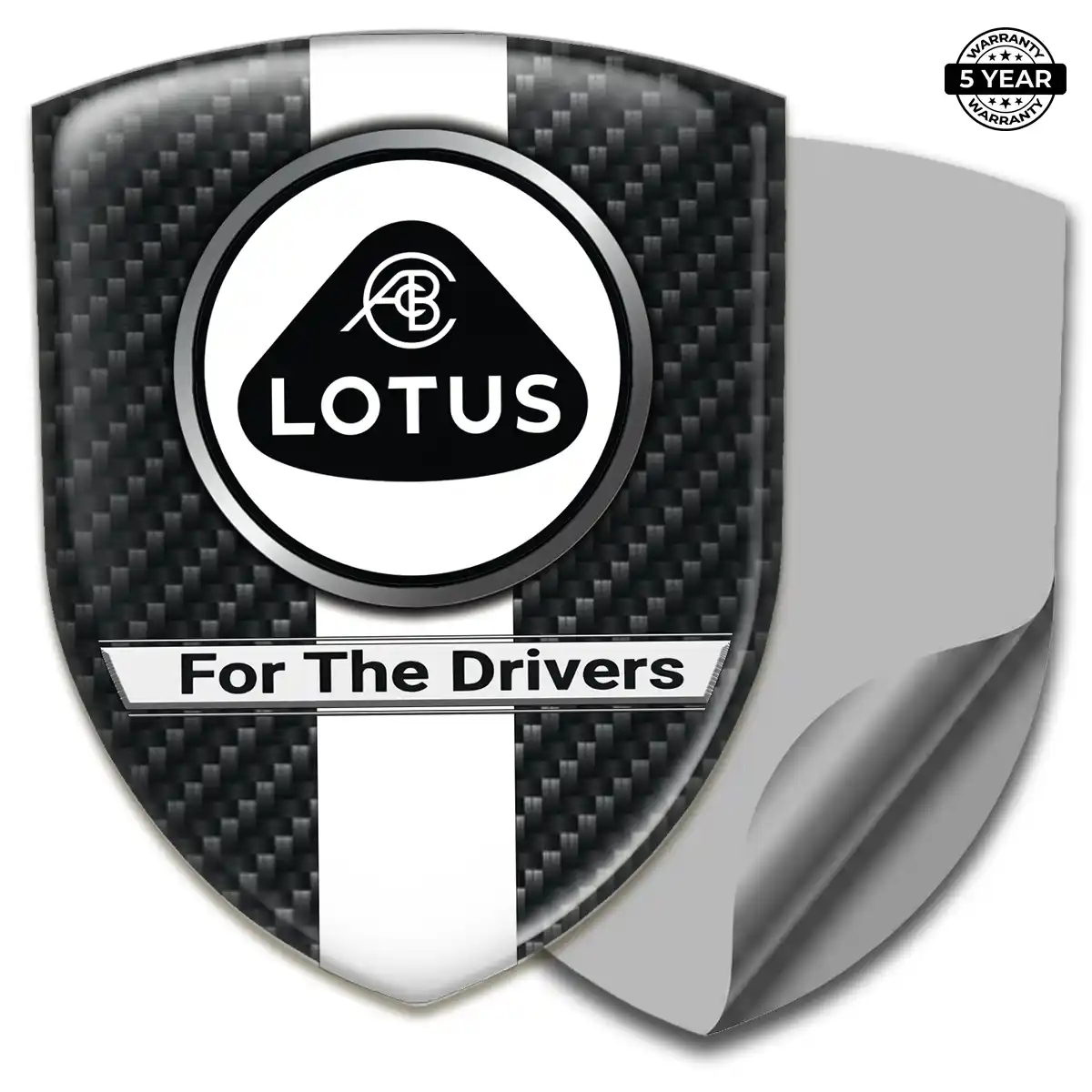 Lotus 3D Domed Sticker Noble Edition