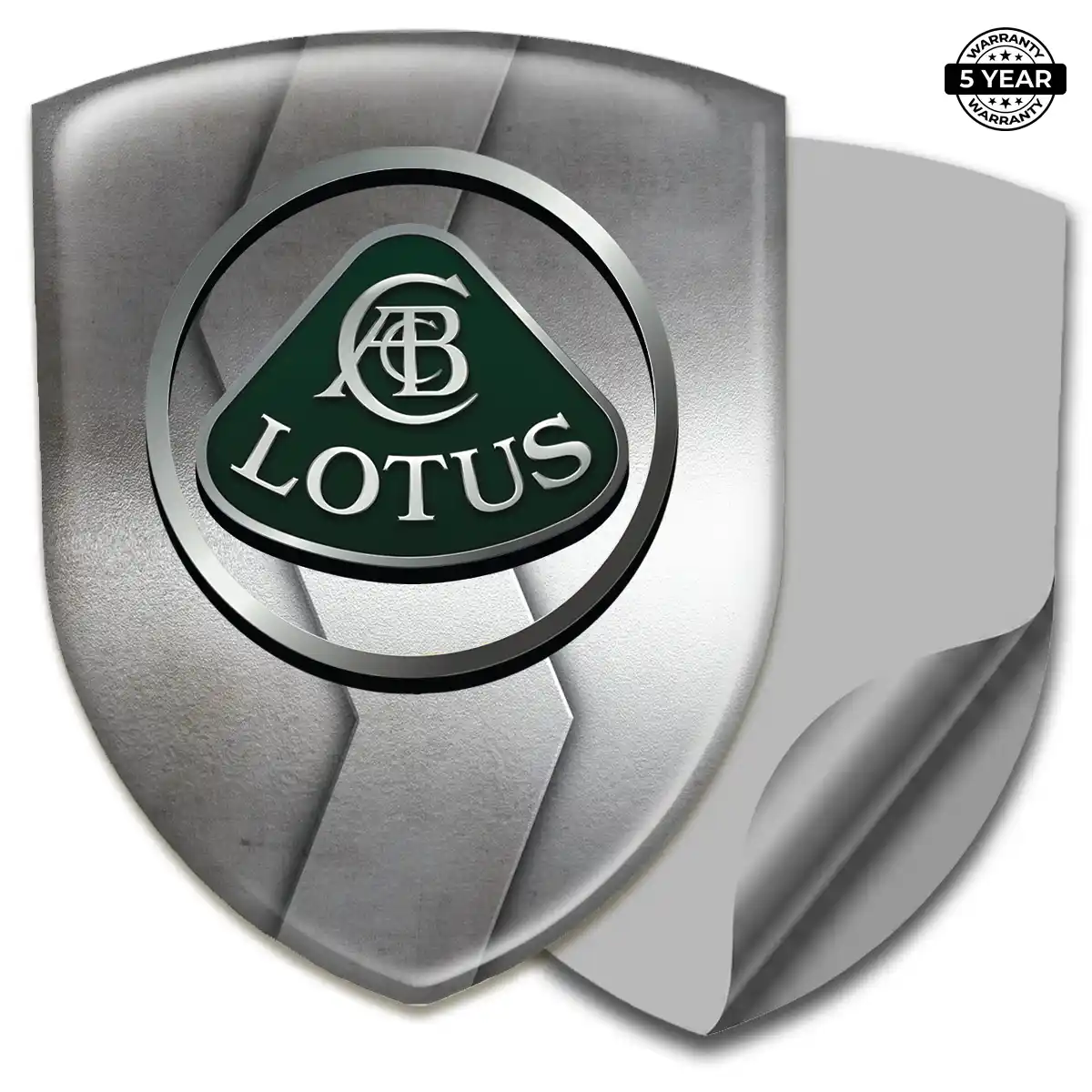 Lotus 3D Domed Sticker Opulent Line
