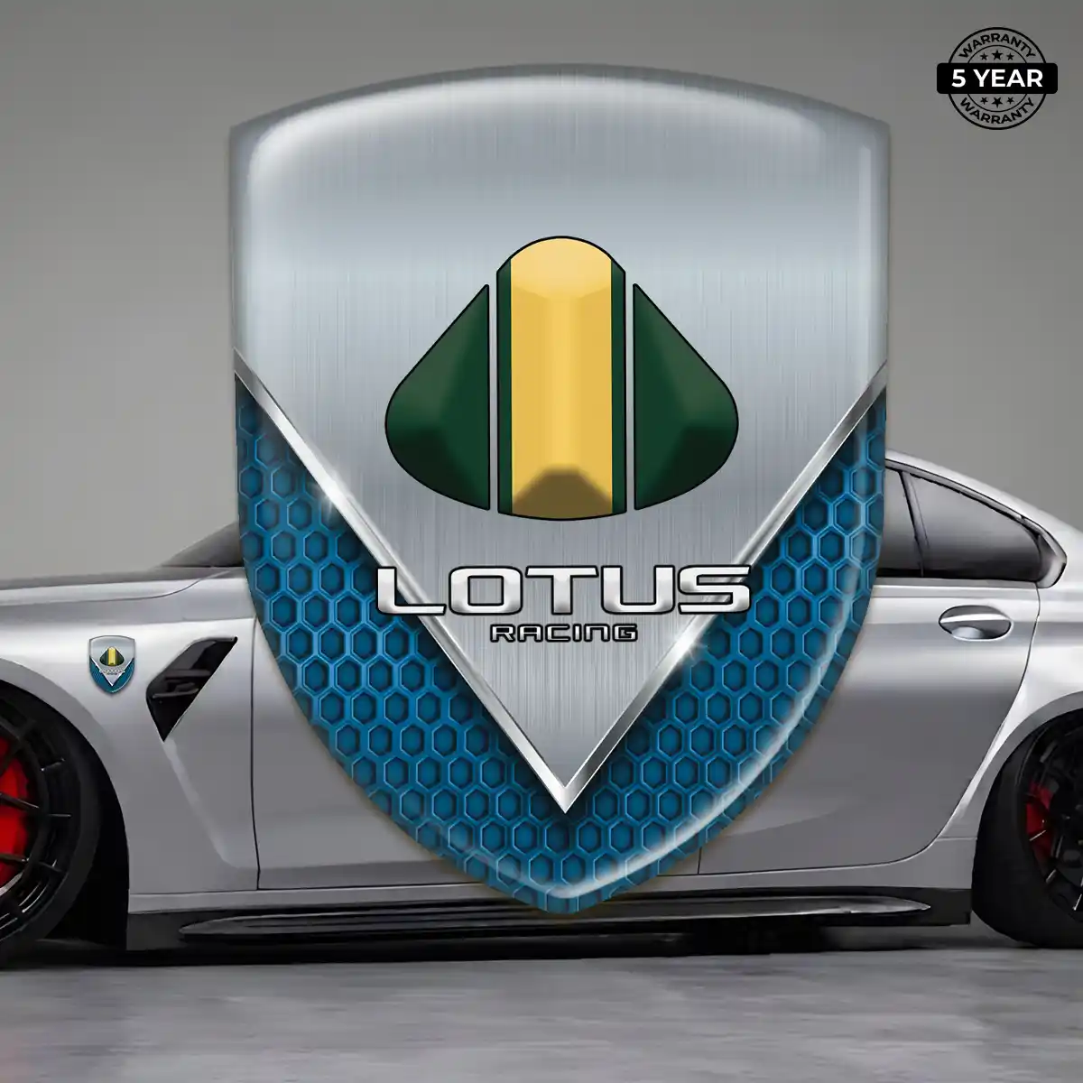 Lotus 3D Domed Sticker Superior Craft