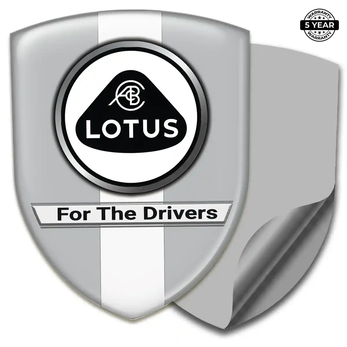 Lotus 3D Emblem Sticker Deluxe Edition