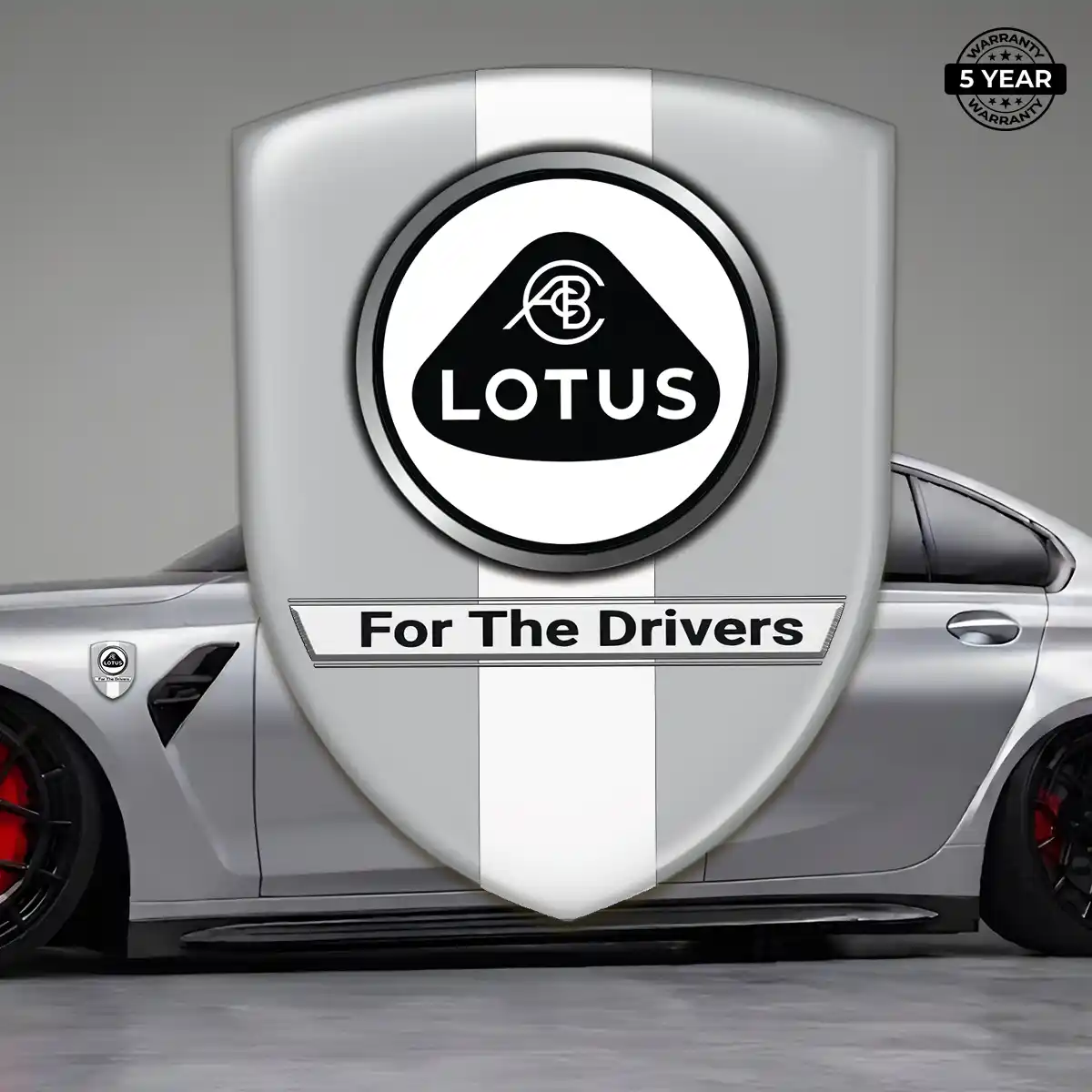 Lotus 3D Emblem Sticker Deluxe Edition
