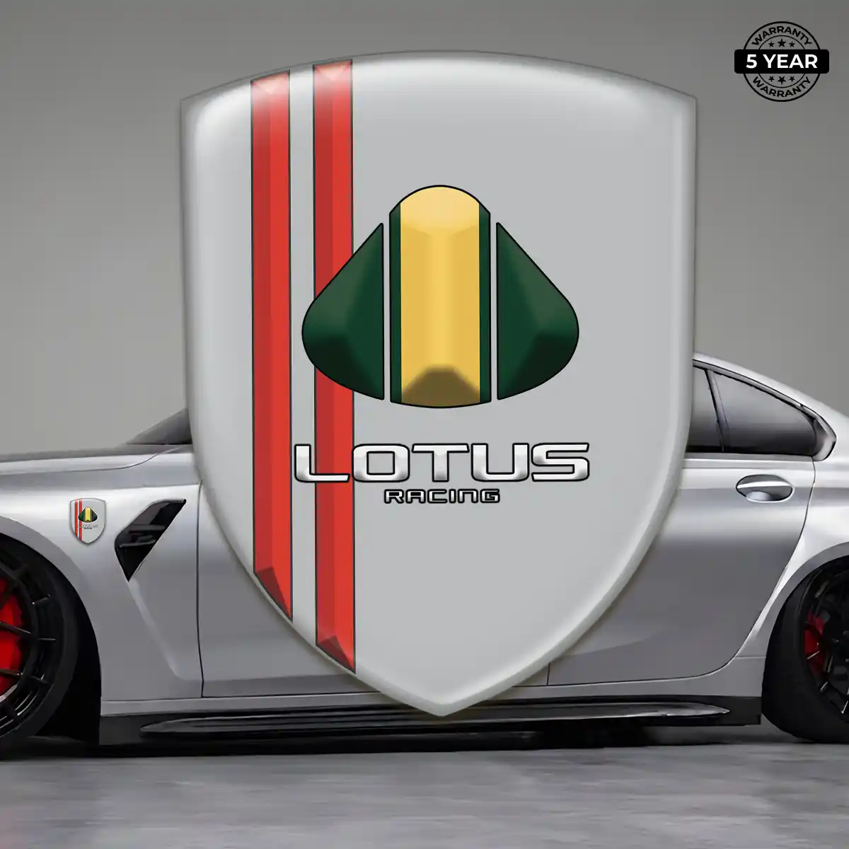 Lotus 3D Emblem Sticker Elite Finish