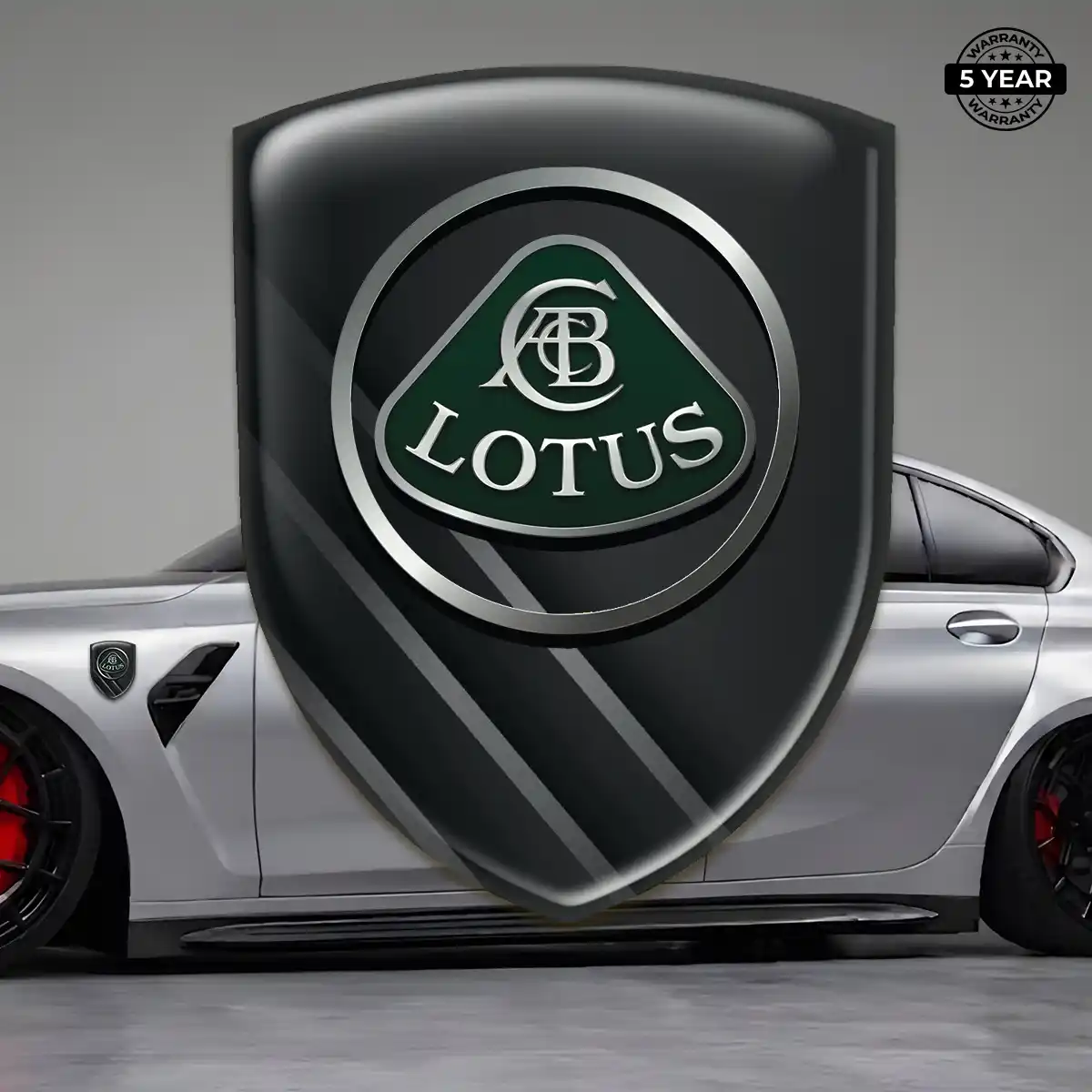 Lotus 3D Emblem Sticker Exterior Luxe