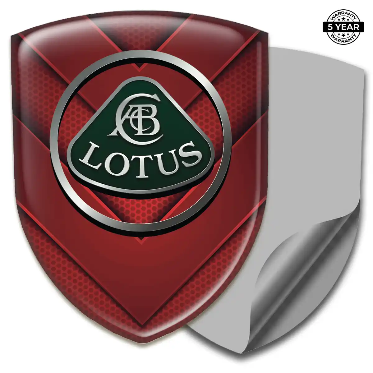 Lotus 3D Emblem Sticker Prestige Line