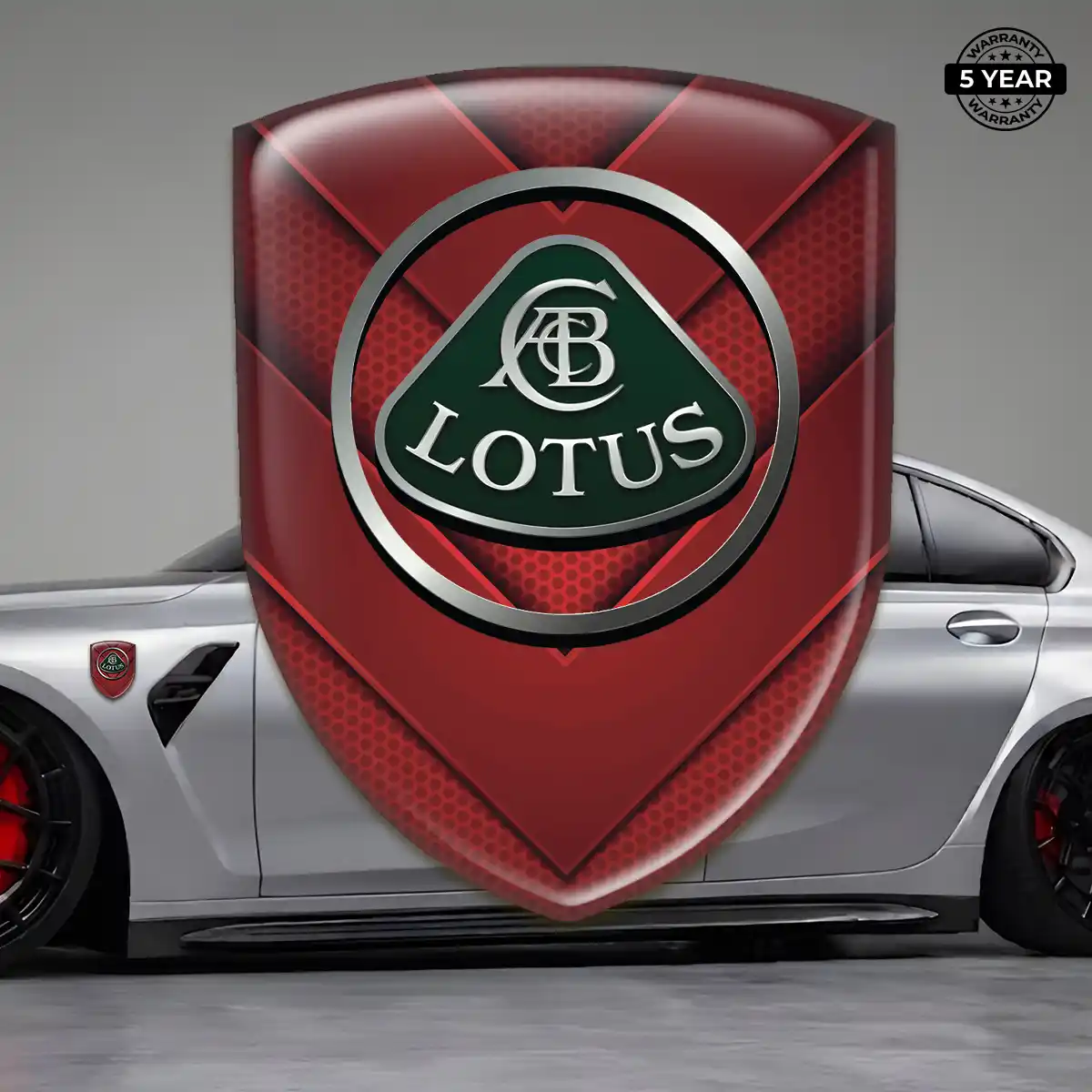 Lotus 3D Emblem Sticker Prestige Line