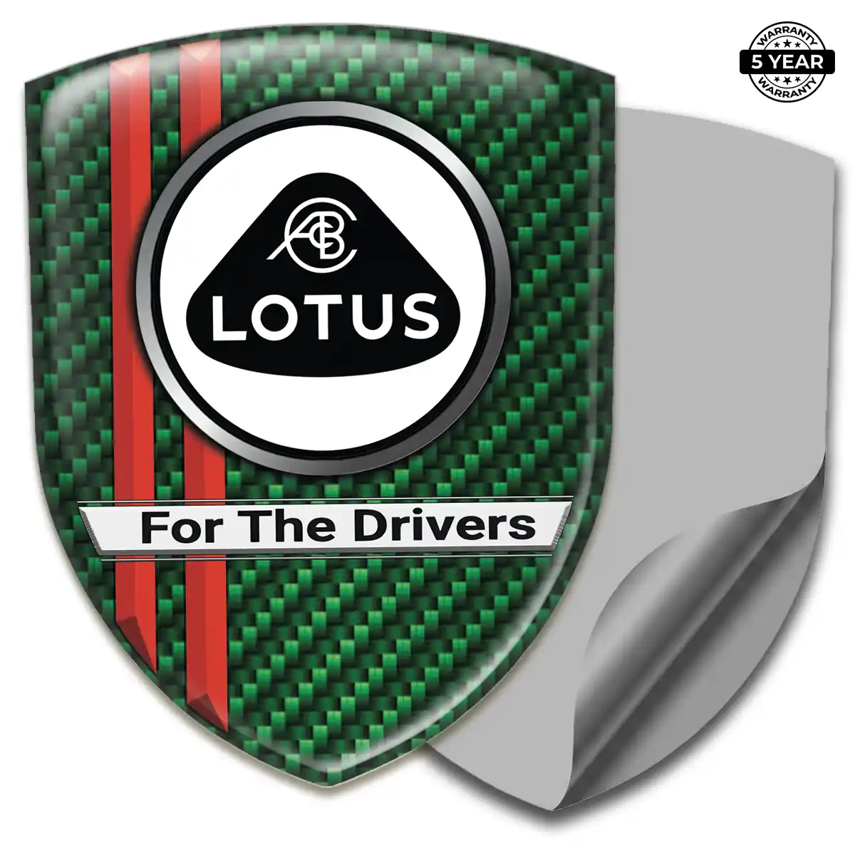 Lotus 3D Emblem Sticker Prime Quality