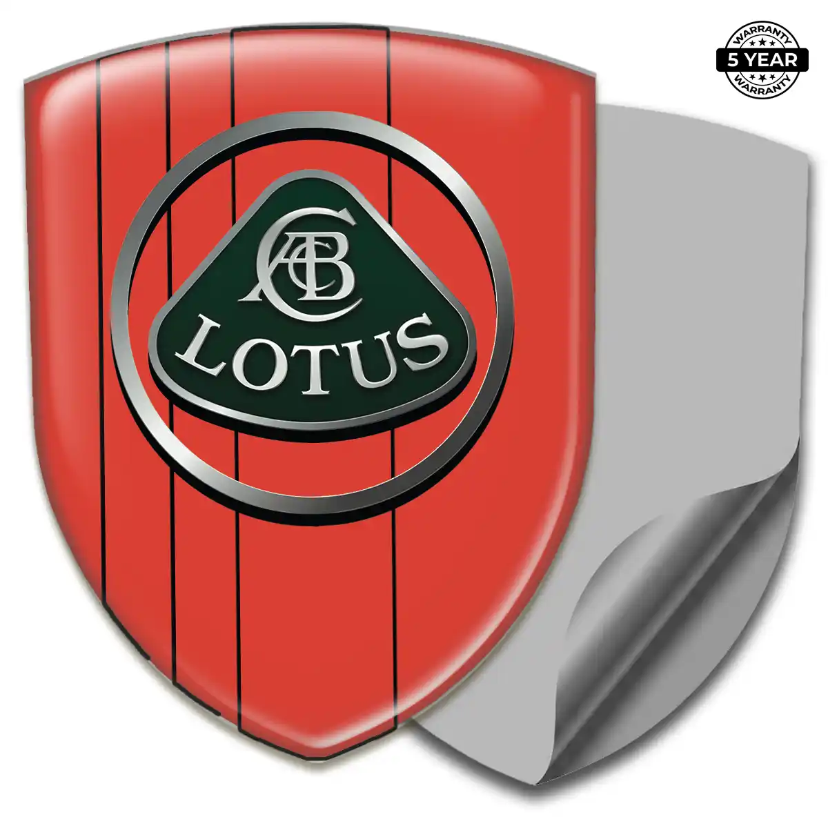 Lotus 3D Gel Sticker Cabin Style