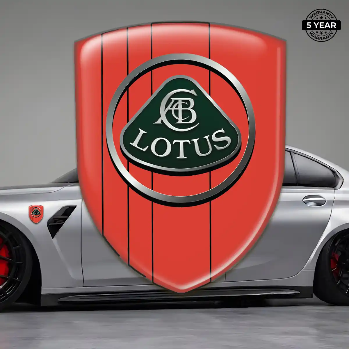 Lotus 3D Gel Sticker Cabin Style