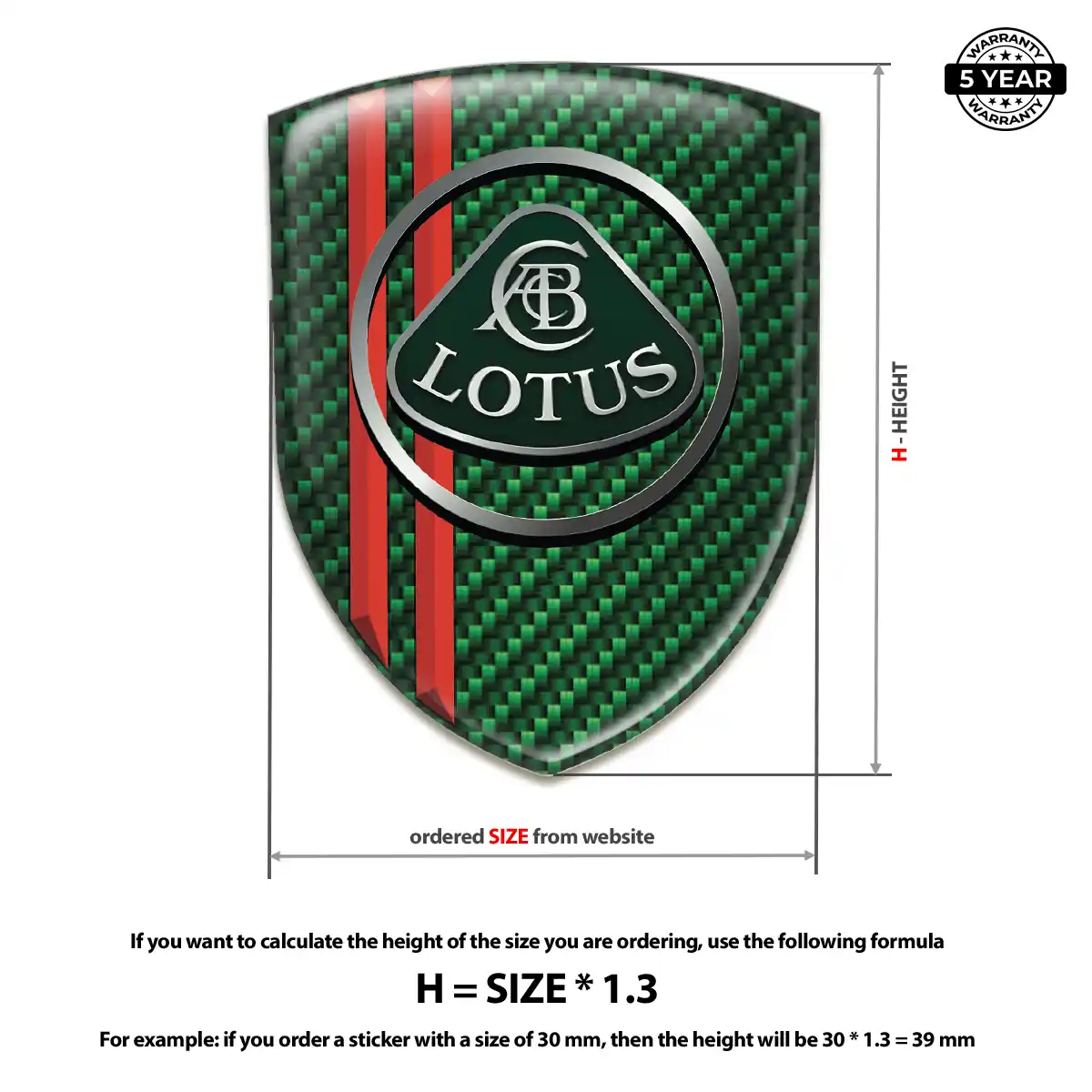Lotus 3D Gel Sticker Elite Edition